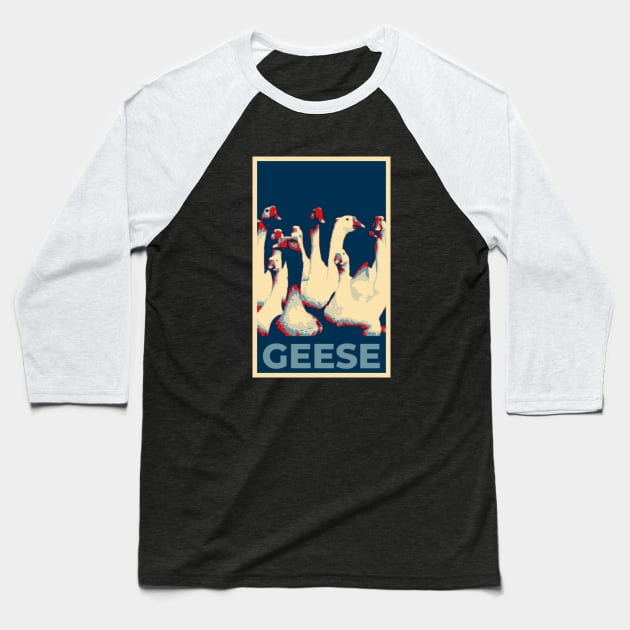 GEESE Baseball T-Shirt by OnlyGeeses